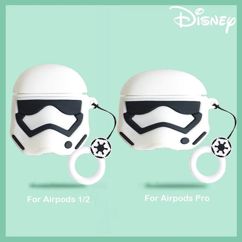 Image of Disney Star Wars Airpods Pro Airpods 2 Case 3D Silicone Baby Yoda Anime Cartoon Protective Case for Apple Earphones - ALL GIFTS FACTORY