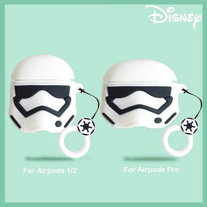 Disney Star Wars Airpods Pro Airpods 2 Case 3D Silicone Baby Yoda Anime Cartoon Protective Case for Apple Earphones - ALL GIFTS FACTORY