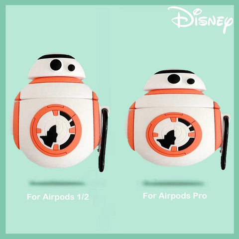 Image of Disney Star Wars Airpods Pro Airpods 2 Case 3D Silicone Baby Yoda Anime Cartoon Protective Case for Apple Earphones - ALL GIFTS FACTORY