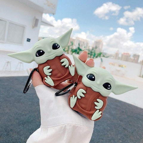 Image of Disney Star Wars Airpods Pro Airpods 2 Case 3D Silicone Baby Yoda Anime Cartoon Protective Case for Apple Earphones - ALL GIFTS FACTORY