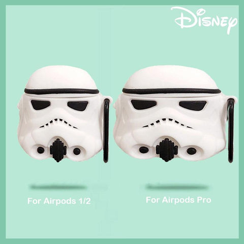 Image of Disney Star Wars Airpods Pro Airpods 2 Case 3D Silicone Baby Yoda Anime Cartoon Protective Case for Apple Earphones - ALL GIFTS FACTORY