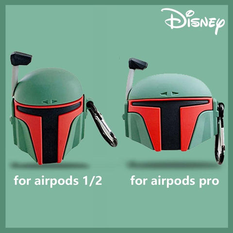 Image of Disney Star Wars Airpods Pro Airpods 2 Case 3D Silicone Baby Yoda Anime Cartoon Protective Case for Apple Earphones - ALL GIFTS FACTORY