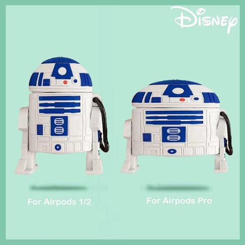 Image of Disney Star Wars Airpods Pro Airpods 2 Case 3D Silicone Baby Yoda Anime Cartoon Protective Case for Apple Earphones - ALL GIFTS FACTORY