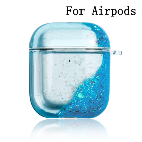 Image of Dynamic Liquid Case For AirPods Cases Glitter Liquid Cover For AirPod 2 Covers Protector For Air Pods Pro Bumper Hard Coque Etui - ALL GIFTS FACTORY