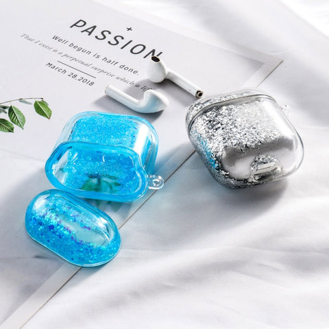 Image of Dynamic Liquid Case For AirPods Cases Glitter Liquid Cover For AirPod 2 Covers Protector For Air Pods Pro Bumper Hard Coque Etui - ALL GIFTS FACTORY