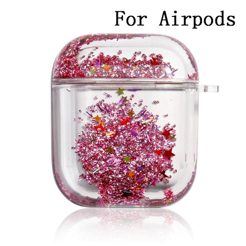 Image of Dynamic Liquid Case For AirPods Cases Glitter Liquid Cover For AirPod 2 Covers Protector For Air Pods Pro Bumper Hard Coque Etui - ALL GIFTS FACTORY
