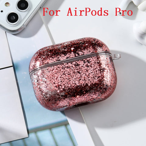Image of Dynamic Liquid Case For AirPods Cases Glitter Liquid Cover For AirPod 2 Covers Protector For Air Pods Pro Bumper Hard Coque Etui - ALL GIFTS FACTORY