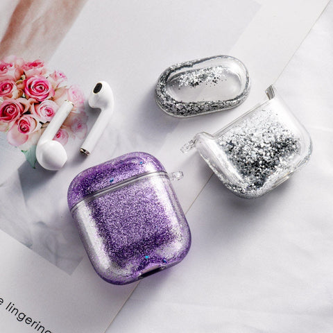 Image of Dynamic Liquid Case For AirPods Cases Glitter Liquid Cover For AirPod 2 Covers Protector For Air Pods Pro Bumper Hard Coque Etui - ALL GIFTS FACTORY