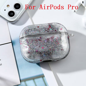 Dynamic Liquid Case For AirPods Cases Glitter Liquid Cover For AirPod 2 Covers Protector For Air Pods Pro Bumper Hard Coque Etui - ALL GIFTS FACTORY