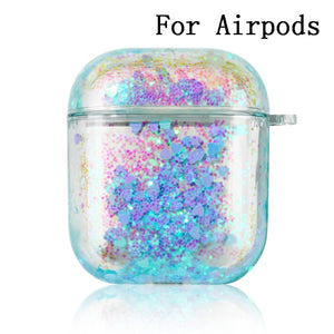 Dynamic Liquid Case For AirPods Cases Glitter Liquid Cover For AirPod 2 Covers Protector For Air Pods Pro Bumper Hard Coque Etui - ALL GIFTS FACTORY