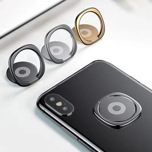 Finger Ring Holder 360 Degree Mobile Phone Smartphone Finger Stand Holder Round Phone Ring Car Mount Stand - ALL GIFTS FACTORY