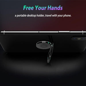 Finger Ring Holder 360 Degree Mobile Phone Smartphone Finger Stand Holder Round Phone Ring Car Mount Stand - ALL GIFTS FACTORY