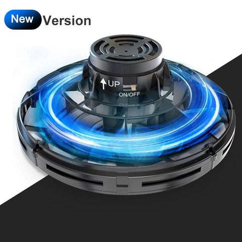 Image of Flynova Mini Drone LED UFO type Flying Helicopter spinner  Fingertip Upgrade Flight Gyro Drone Aircraft Toy Adult Kids Gift