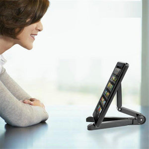 Flexible Desk Triangle holder stand for Mobile phone and pads