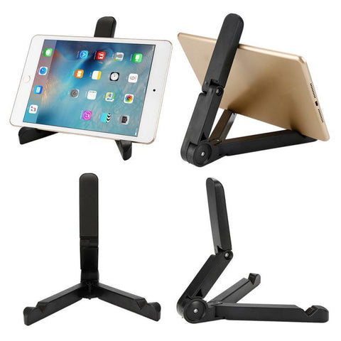 Image of Flexible Desk Triangle holder stand for Mobile phone and pads