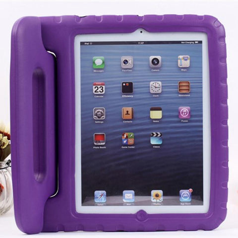 Image of For Apple Ipad 2 3 4 Case Kids Shockproof EVA Cover for Ipad 2 Ipad 4 Portable Handle Stand Holder Case Full Body Protection - All Fancy Phone Cases