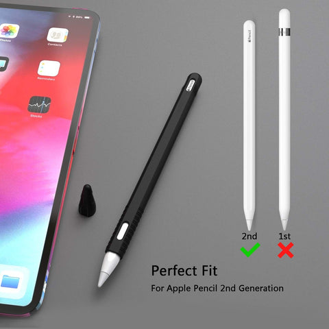 Image of For Apple Pencil 2 Case Soft Silicone Holder Stylus Pen Cover Compatible For Ipad Tablet Touch pen Protective Case 2018 2020 - All Fancy Phone Cases