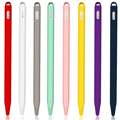 Image of For Apple Pencil 2 Case Soft Silicone Holder Stylus Pen Cover Compatible For Ipad Tablet Touch pen Protective Case 2018 2020 - All Fancy Phone Cases