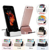 Charging Base Dock Station For iPhone 12 11 X 8 7 6 USB Cable Sync Cradle Charger Stand Holder