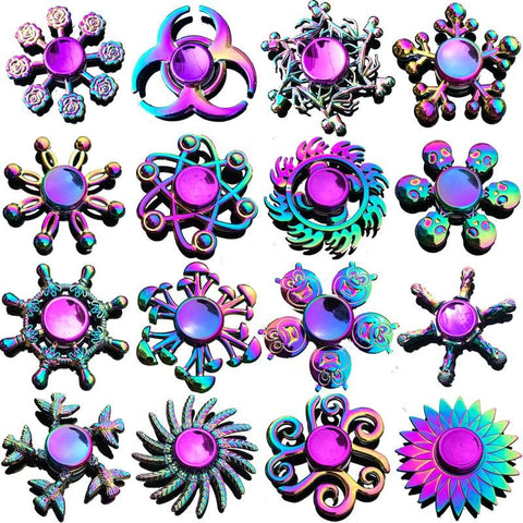 Image of Hand Fingertip Gyro Colorful Spinner