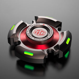 Hand Spinner Luminous Light New Mute Bearing R188 Gift Box Fidget Alloy Metal Relief Stress Toy Senior Gyro Silent for Kids Xmas