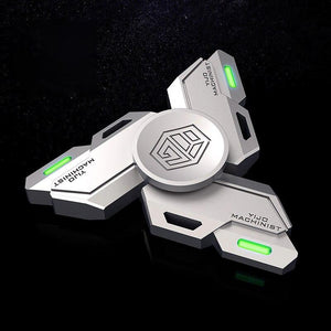 Hand Spinner Luminous Light New Mute Bearing R188 Gift Box Fidget Alloy Metal Relief Stress Toy Senior Gyro Silent for Kids Xmas