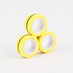 Magnetic Rings Fun Spin Toy - ALL GIFTS FACTORY