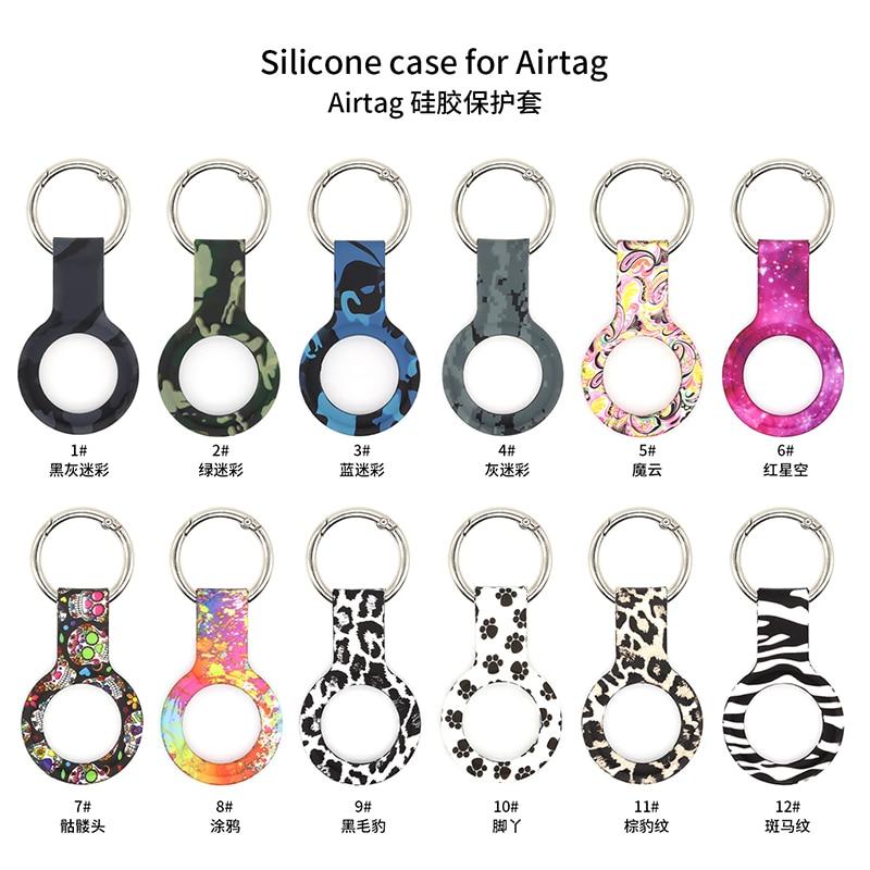 3 Pièces Apple AirTag Keychain Locator Tracker Protection Coque Finder  Pendentif Apple AirTags Protector CaseJ