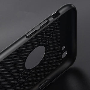 Hollow Heat Dissipation Hard PC Case Cover for iPhone - ALL GIFTS FACTORY