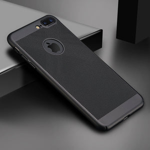 Hollow Heat Dissipation Hard PC Case Cover for iPhone - ALL GIFTS FACTORY