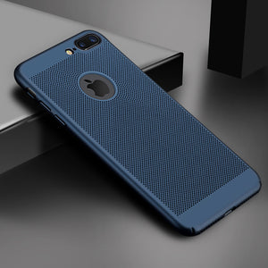 Hollow Heat Dissipation Hard PC Case Cover for iPhone - ALL GIFTS FACTORY