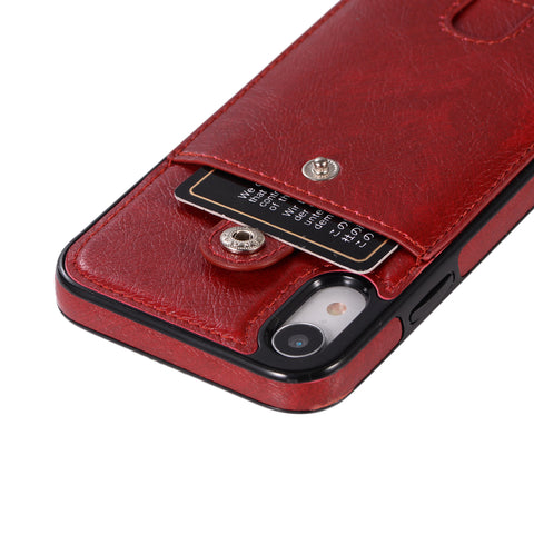 Image of Leather phone case cover with a belt - ALL GIFTS FACTORY