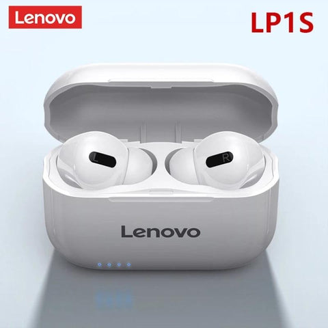 Image of Lenovo LP1S TWS Bluetooth EarphoneDual Stereo Noise Reduction Bass Earbuds HiFi Music With Mic For Android IOS Smartphone