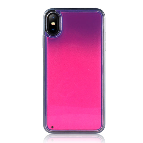 Image of Luminous liquid quicksand phone case - ALL GIFTS FACTORY