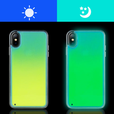 Image of Luminous liquid quicksand phone case - ALL GIFTS FACTORY