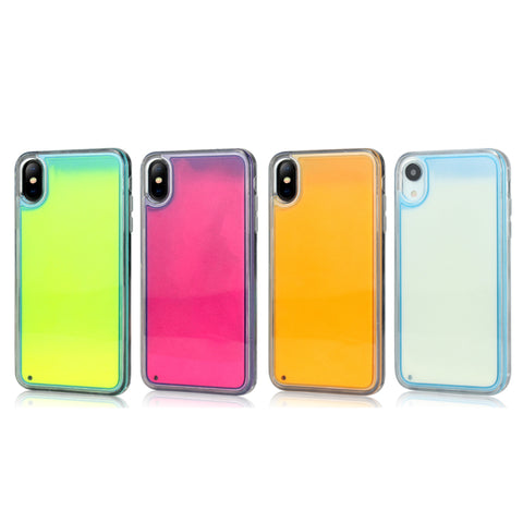 Image of Luminous liquid quicksand phone case - ALL GIFTS FACTORY