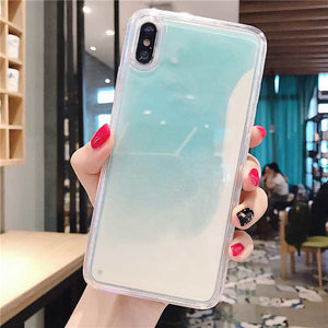 Luminous liquid quicksand phone case - ALL GIFTS FACTORY