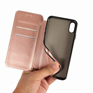 Magnetic suction leather phone case - ALL GIFTS FACTORY