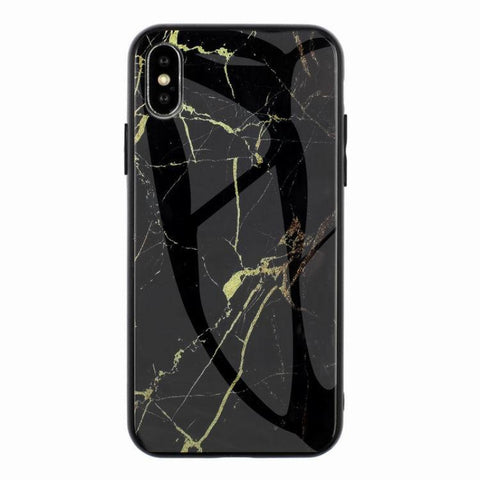 Image of Marble Hard Tempered Glass phone case - ALL GIFTS FACTORY