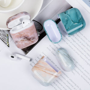 Marble Pattern Cases For Original Apple Airpods 1 2 - ALL GIFTS FACTORY