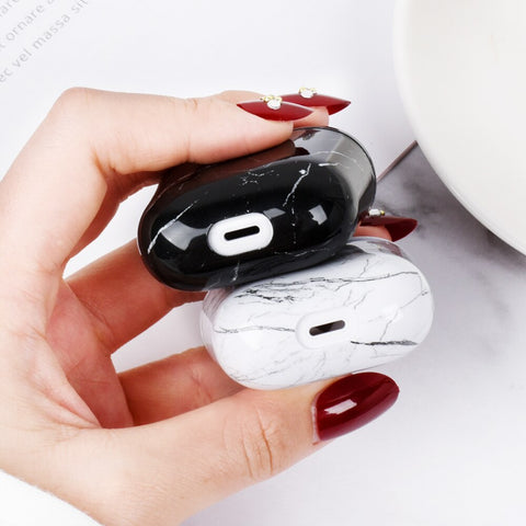 Image of Marble Pattern Cases For Original Apple Airpods 1 2 - ALL GIFTS FACTORY