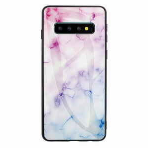 Marble glass shatterproof phone case for Samsung - ALL GIFTS FACTORY