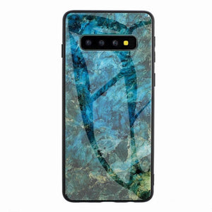 Marble glass shatterproof phone case for Samsung - ALL GIFTS FACTORY