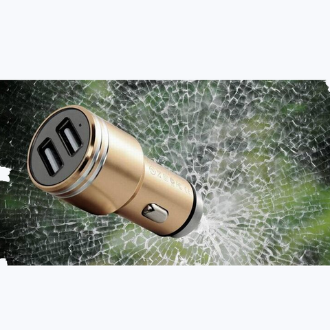 Image of Metal Dual USB port Car Charger - ALL GIFTS FACTORY