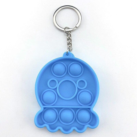 Image of Mini Push Pops Bubble Sensory Toy Keychain