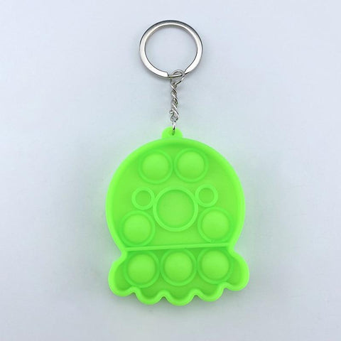 Image of Mini Push Pops Bubble Sensory Toy Keychain