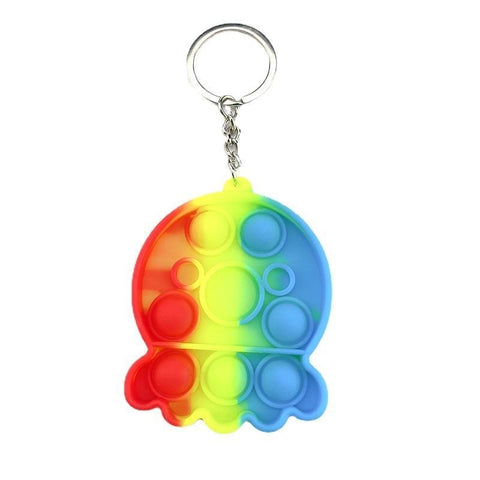 Image of Mini Push Pops Bubble Sensory Toy Keychain