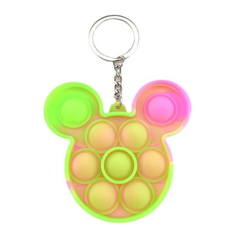 Image of Mini Push Pops Bubble Sensory Toy Keychain