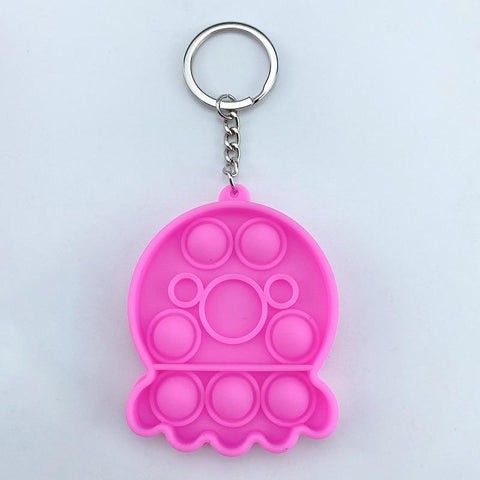 Image of Mini Push Pops Bubble Sensory Toy Keychain