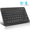 Mini Wireless Keyboard Bluetooth Keyboard For ipad Phone Tablet Rubber keycaps Rechargeable keyboard For Android ios Windows - ALL GIFTS FACTORY